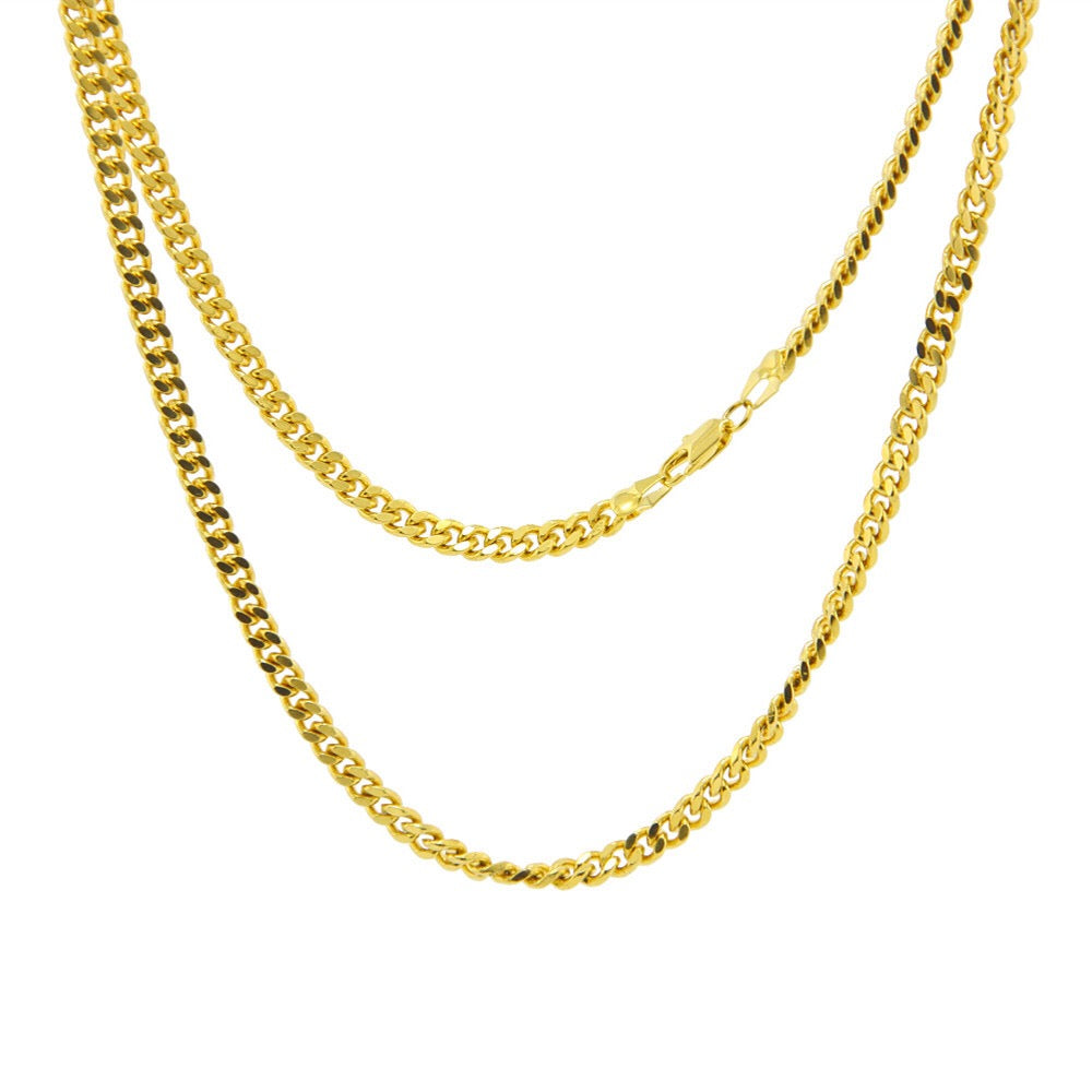 Stainless Steel Cuban Link Chain