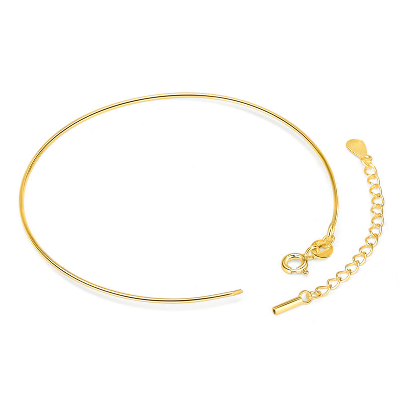 925 Sterling Silver Spiral Screw Bracelet