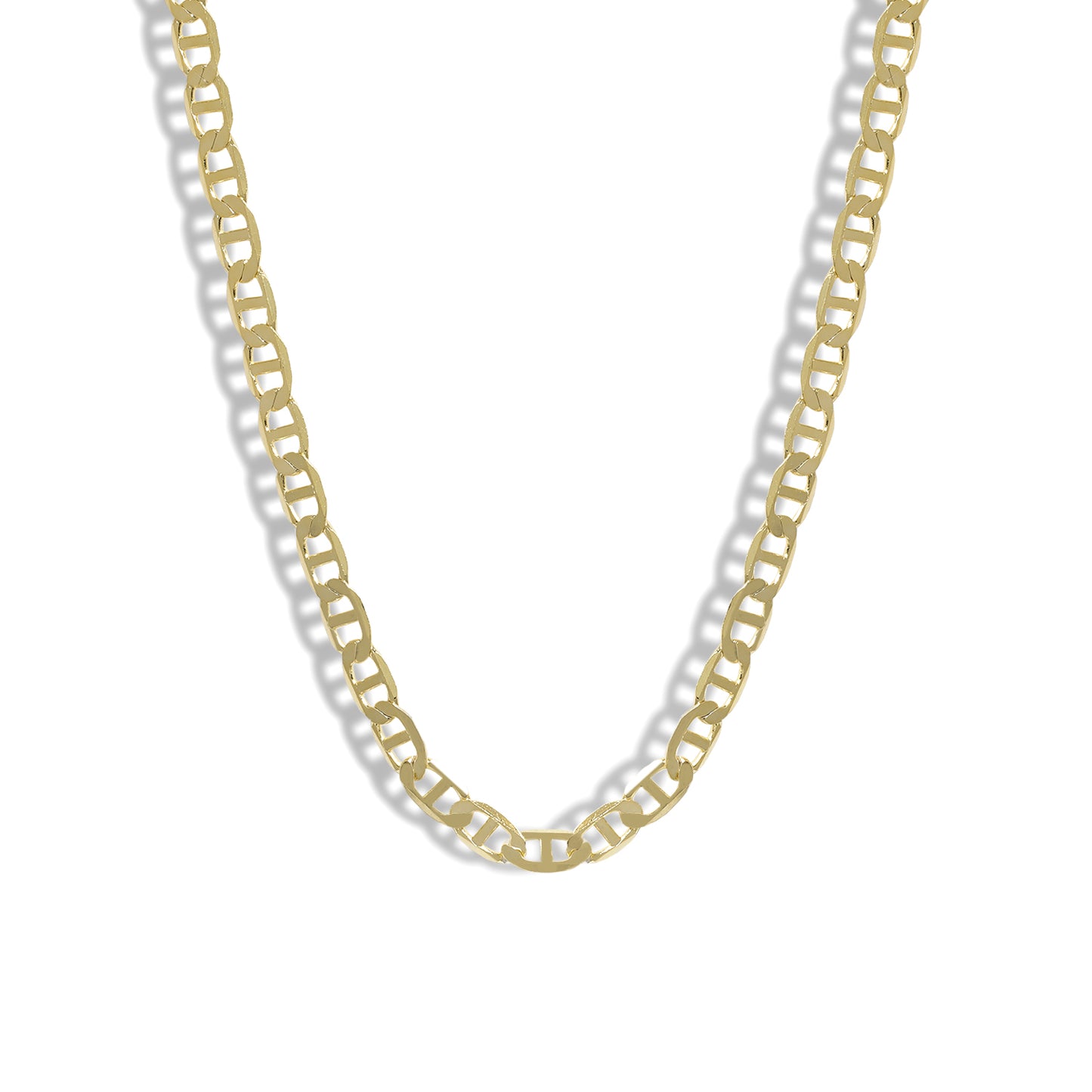 925 Sterling Silver Pig Nose Chain Necklace