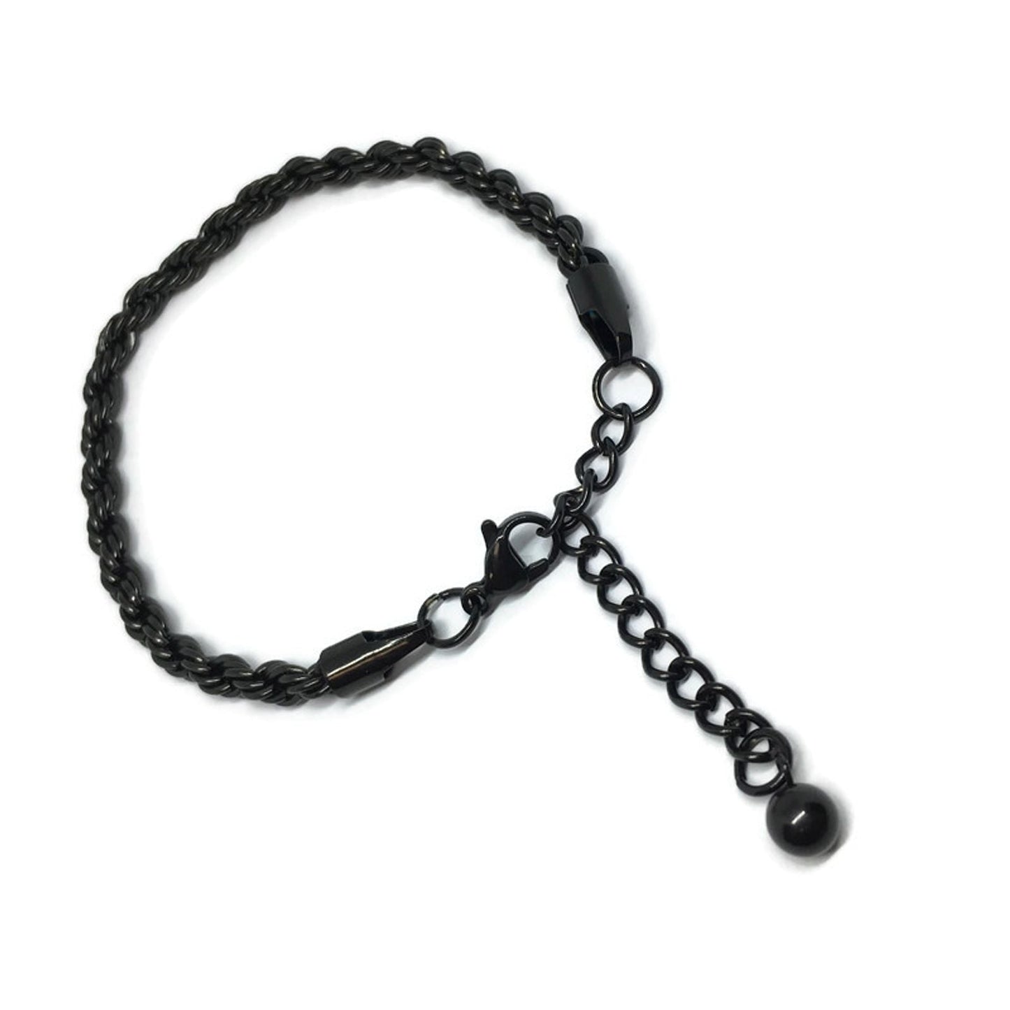 Stainless Steel Rope Chain Bracelet