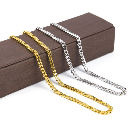 Stainless Steel Cuban Link Chain