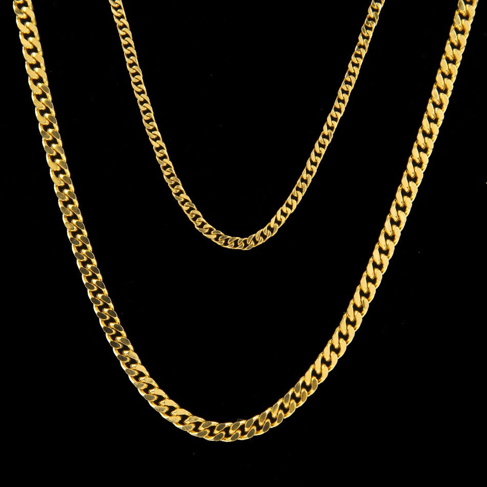 Stainless Steel Cuban Link Chain