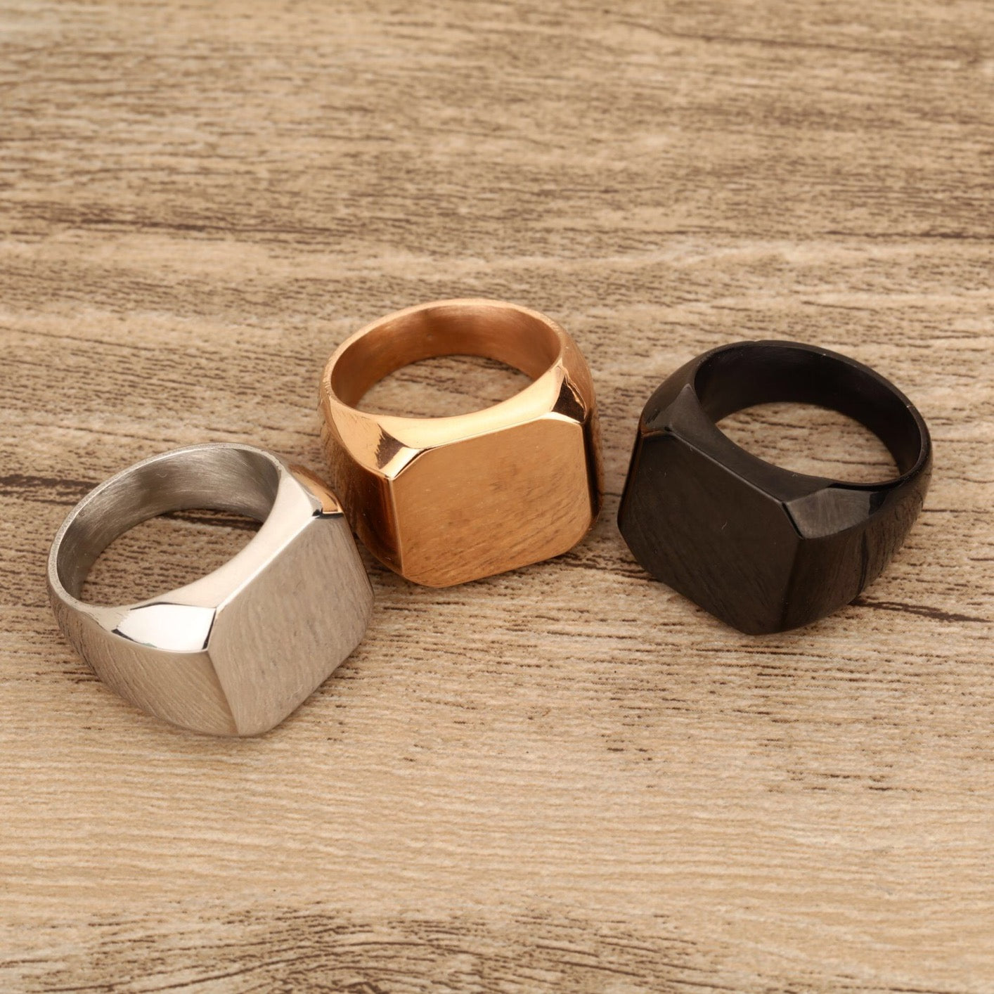 Alloy Square Ring