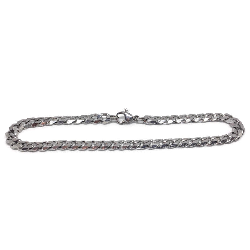 Stainless Steel Thick Curb Chain Link Bracelet