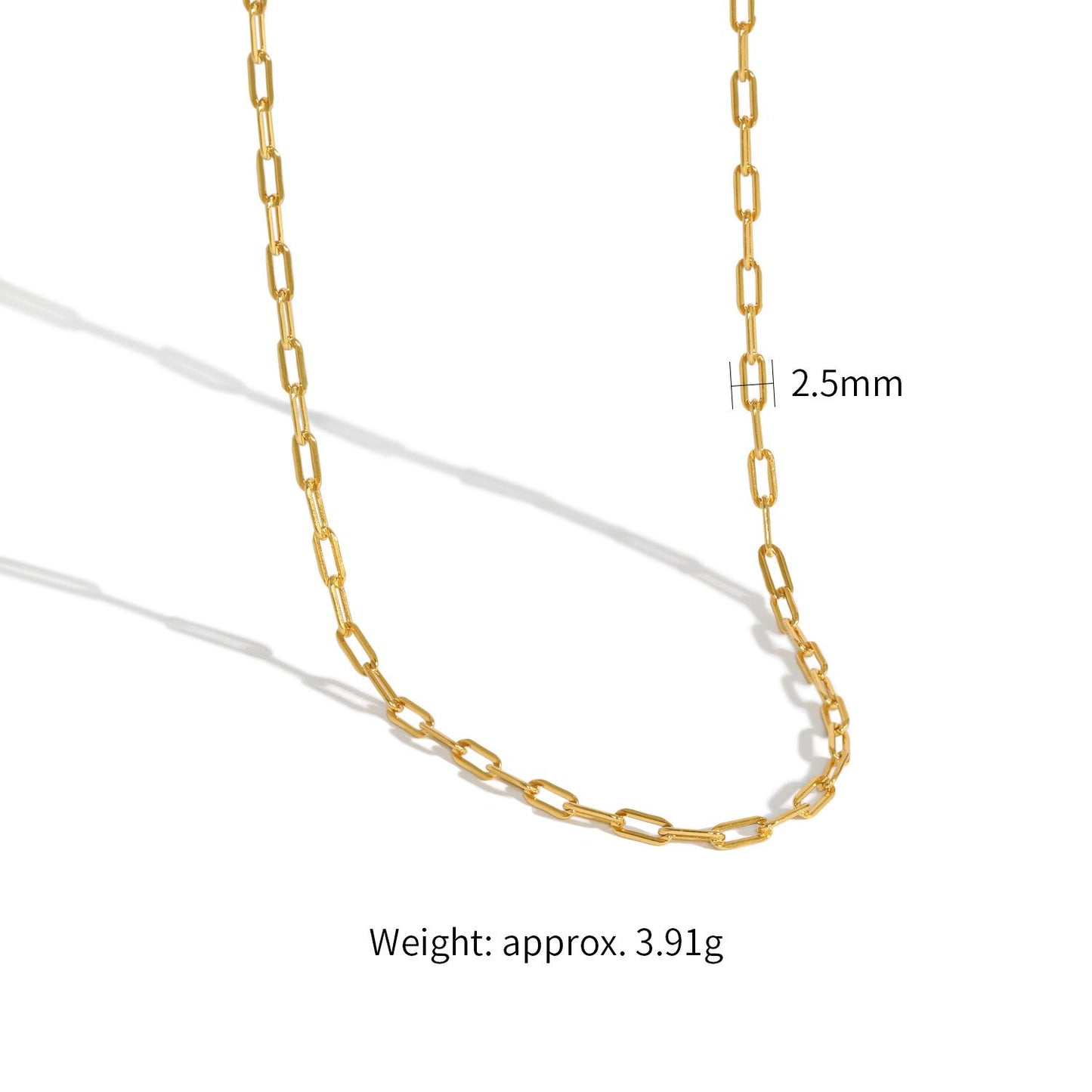 925 Sterling Silver Simple Geometric Choker