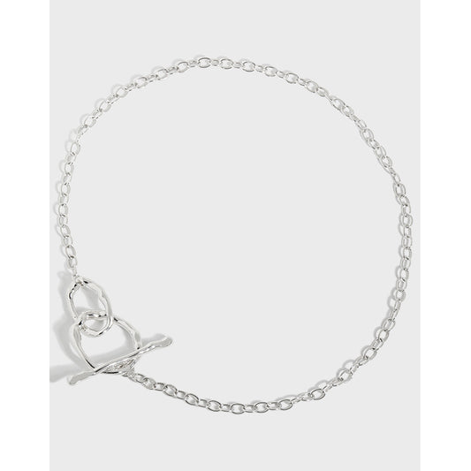 925 Sterling Silver OT Chain Choker
