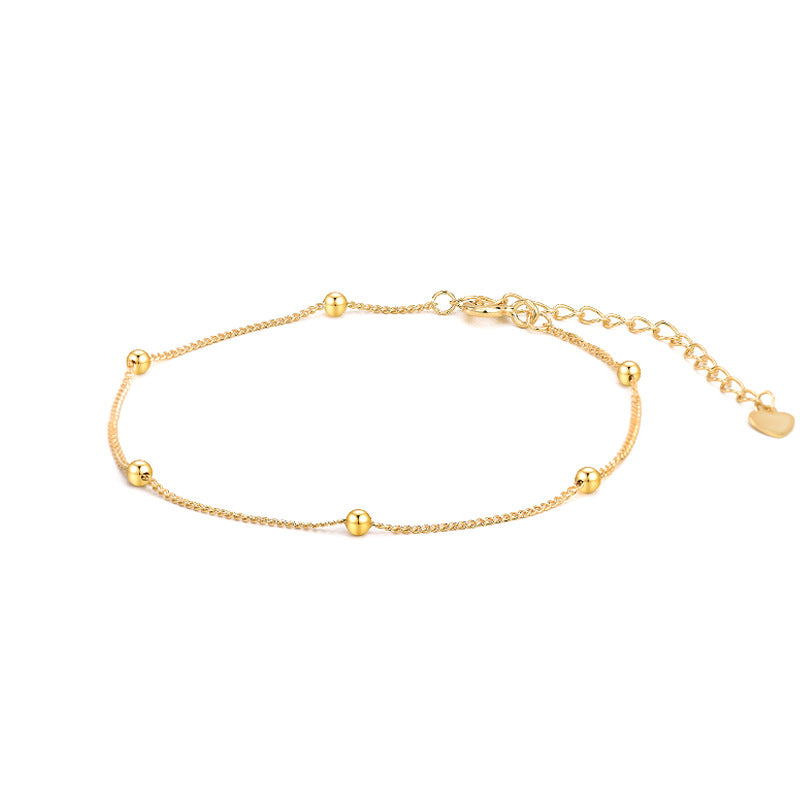 925 Sterling Silver Mini Beads Bracelet