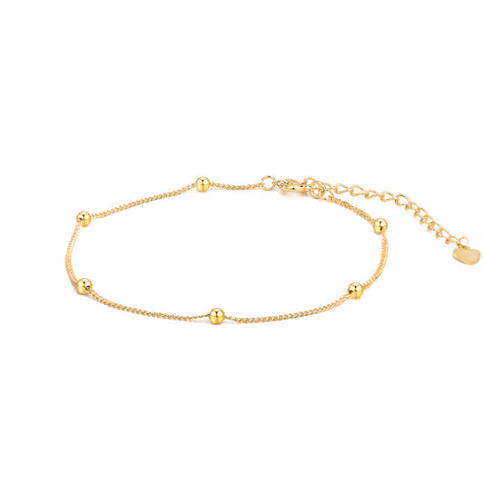 925 Sterling Silver Mini Beads Bracelet