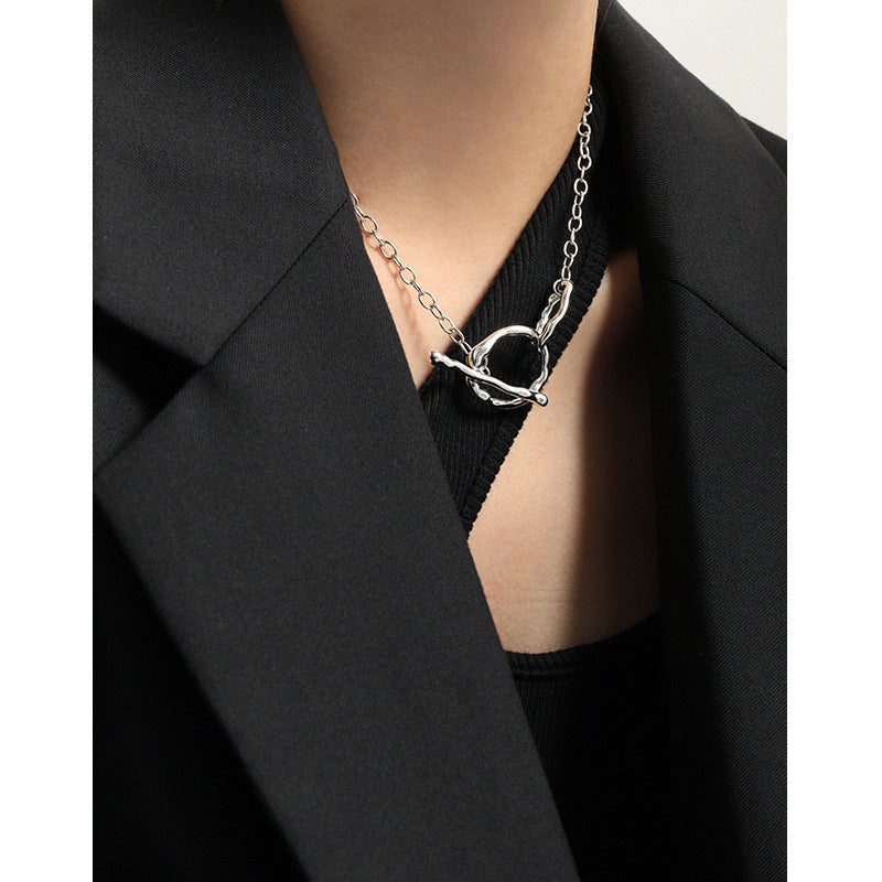 925 Sterling Silver OT Chain Choker