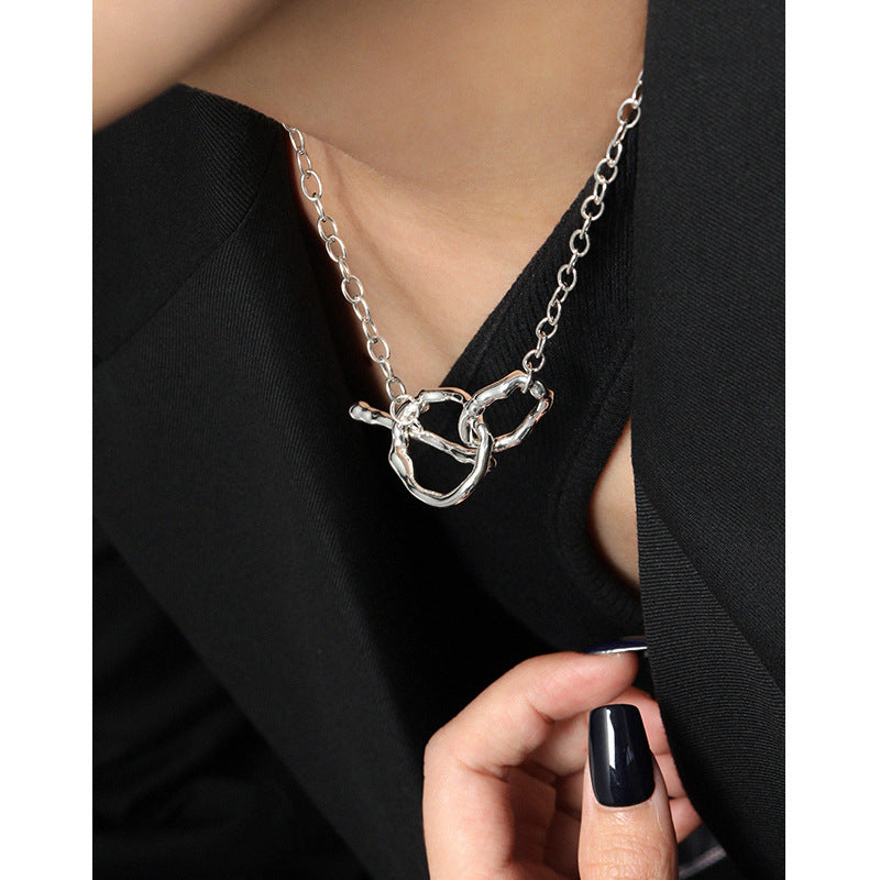 925 Sterling Silver OT Chain Choker