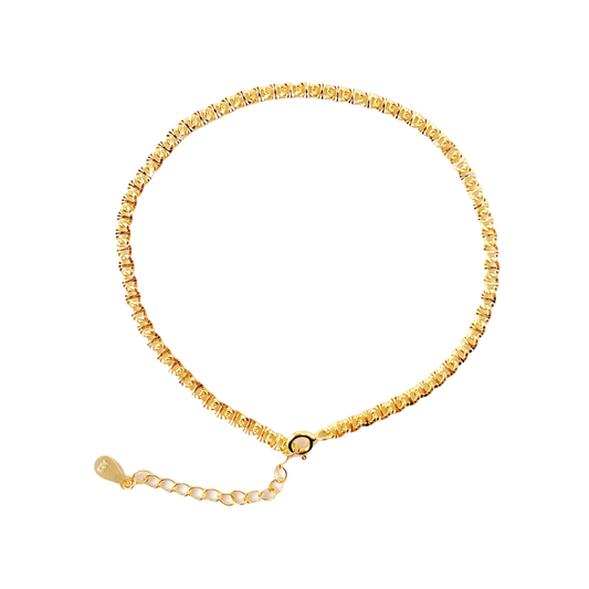 925 Sterling Silver Geometric Chain Choker