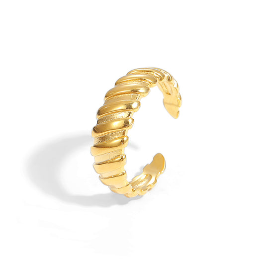 925 Sterling Silver Street Style Gear Ring