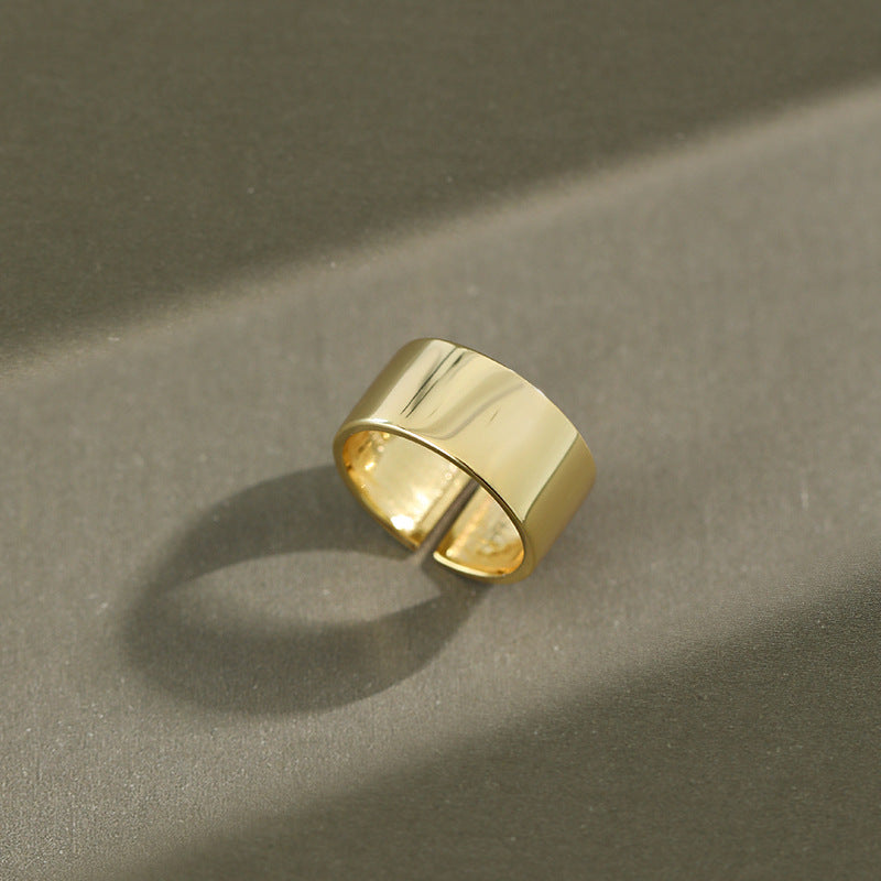 925 Sterling Silver Wide Band Ring