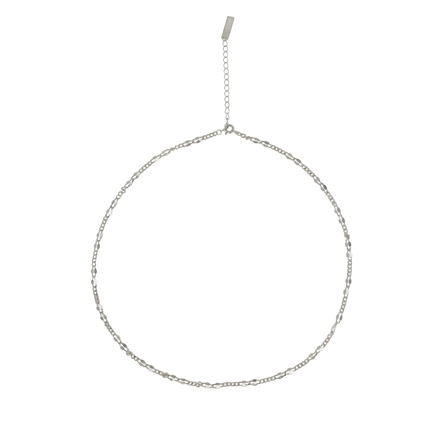925 Sterling Silver Golden Chain Necklace