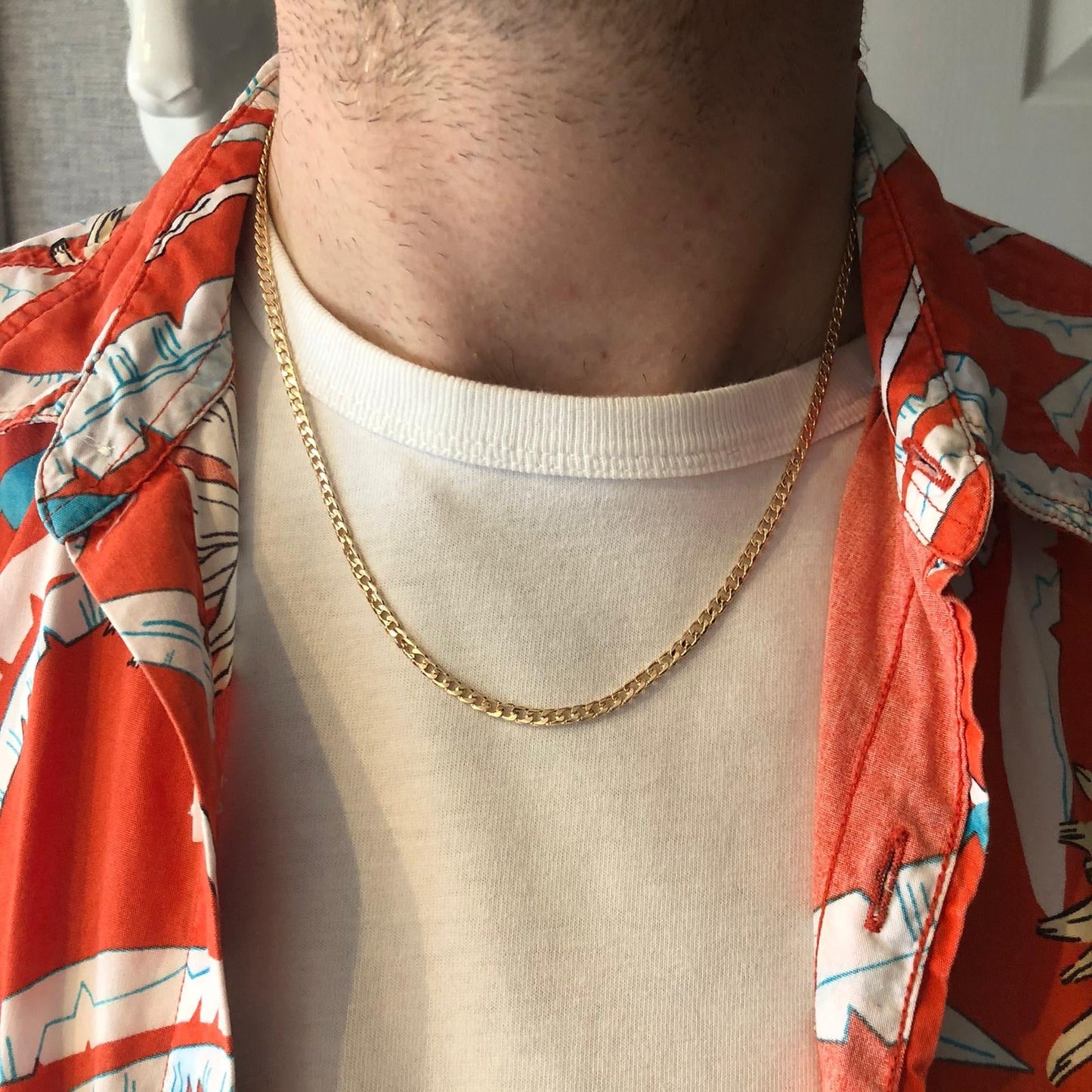 Stainless Steel Chain Link Necklace